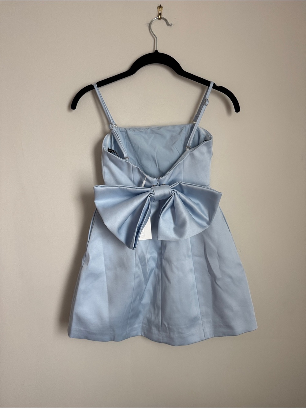 KATIE J NYC BOW BACK DRESS